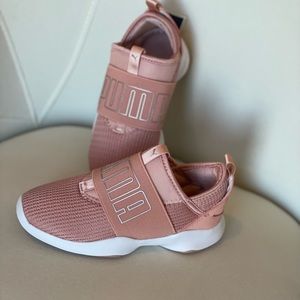 Kids shoe size 12 PUMA Slip-On Sneakers